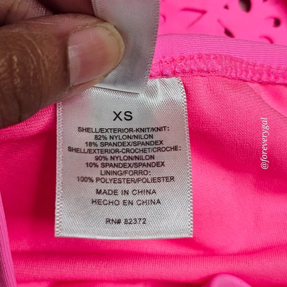 NWT Girl's Pink Tankini XS 3 pieces - Picture 4 of 7